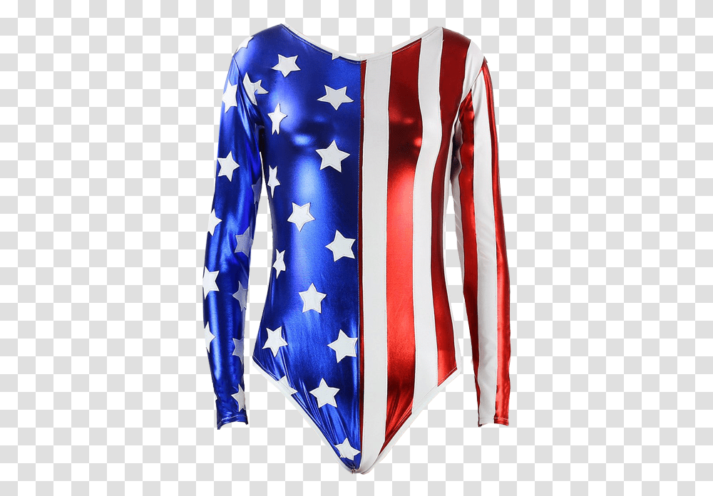 Usa Leotard Background Clothes With No Background, Sleeve, Clothing, Apparel, Flag Transparent Png