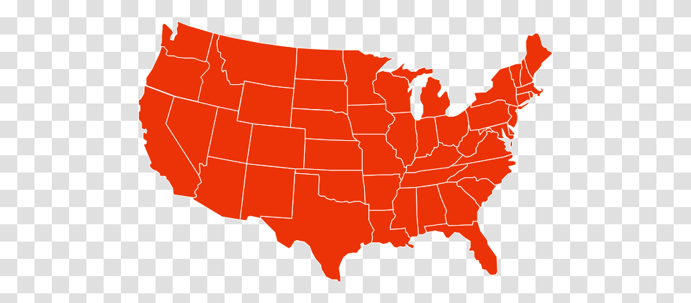 Usa Map, Diagram, Plot, Atlas, Coast Transparent Png