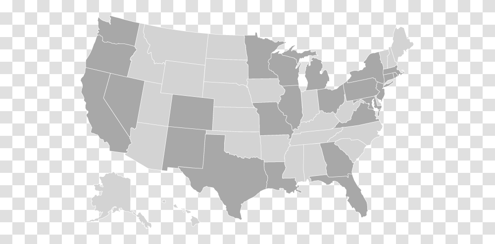 Usa Map, Diagram, Plot, Atlas Transparent Png