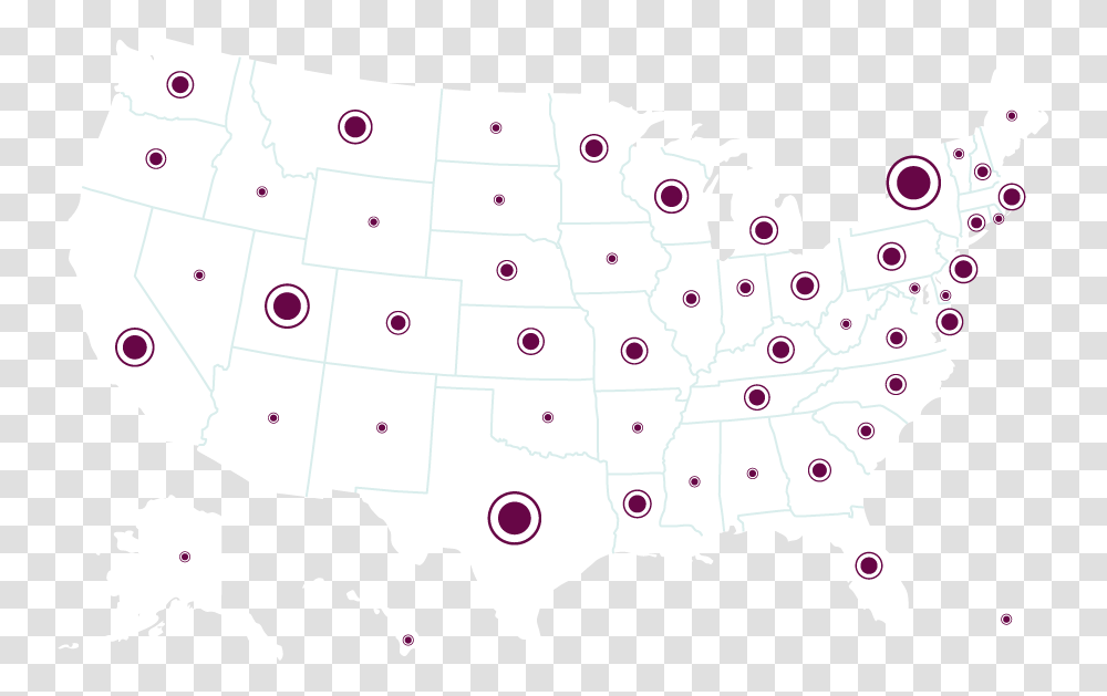Usa Map Outlines Seventh Circuit, Diagram, Plot, Atlas Transparent Png