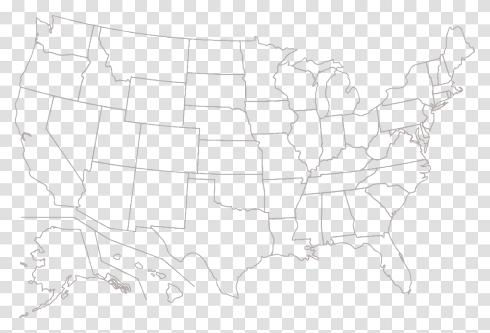 Usa Map, Plot, Diagram, Atlas, Soil Transparent Png