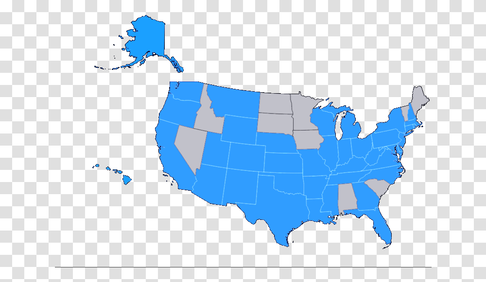 Usa Map, Plot, Diagram, Land, Outdoors Transparent Png