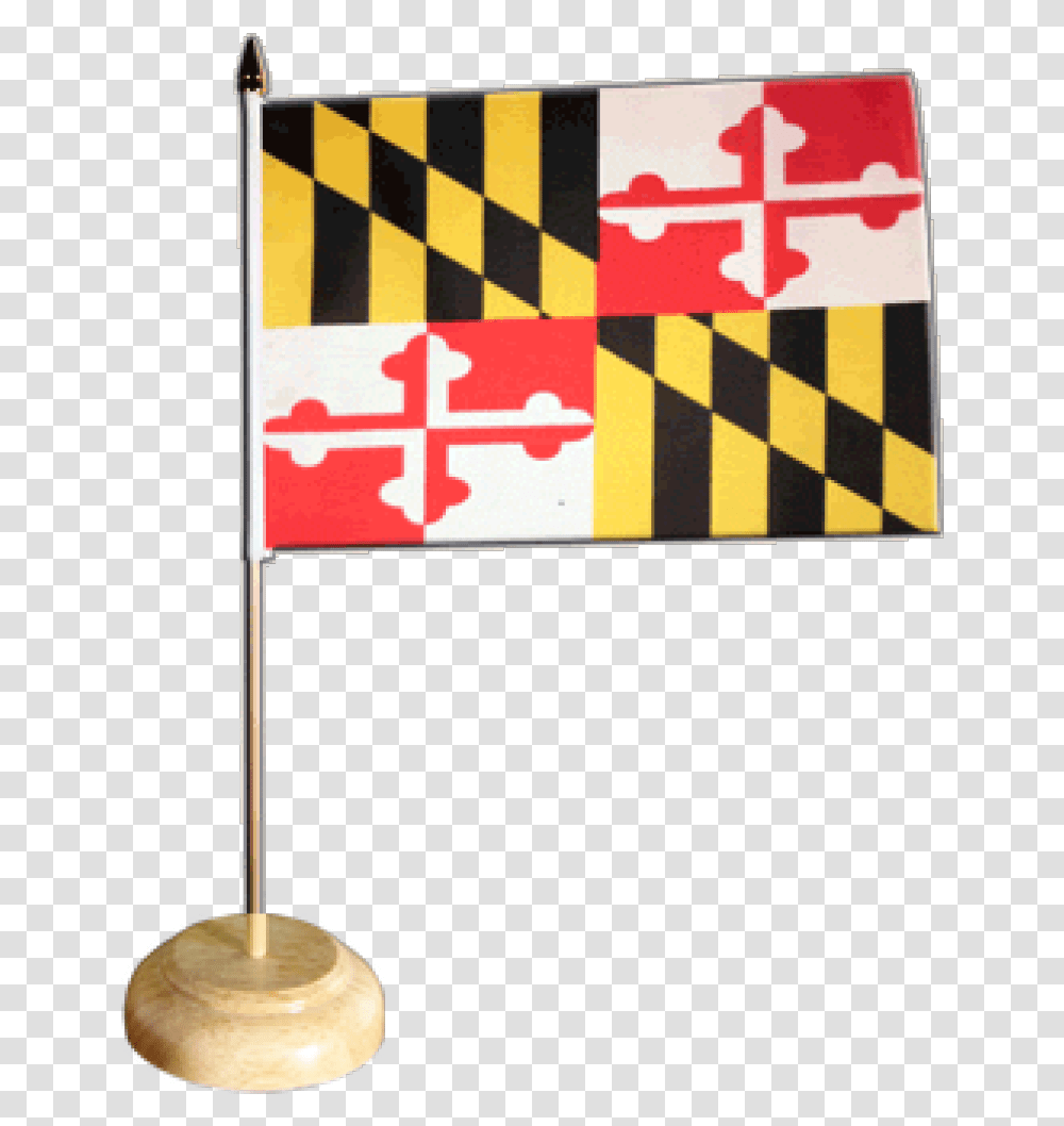 Usa Maryland Table Flag Maryland State Flag, Fence, Barricade, Furniture, Game Transparent Png