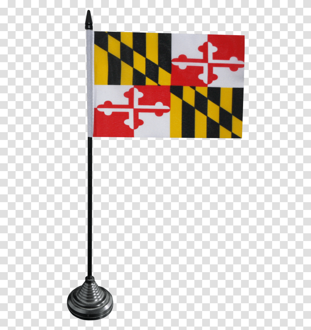 Usa Maryland Table Flag Maryland State Flag, Furniture Transparent Png