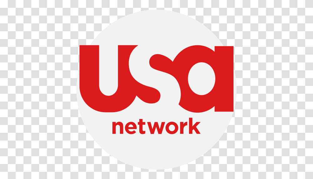 Usa Network Usa Network Logo Circle, Symbol, Trademark, Text, Label Transparent Png