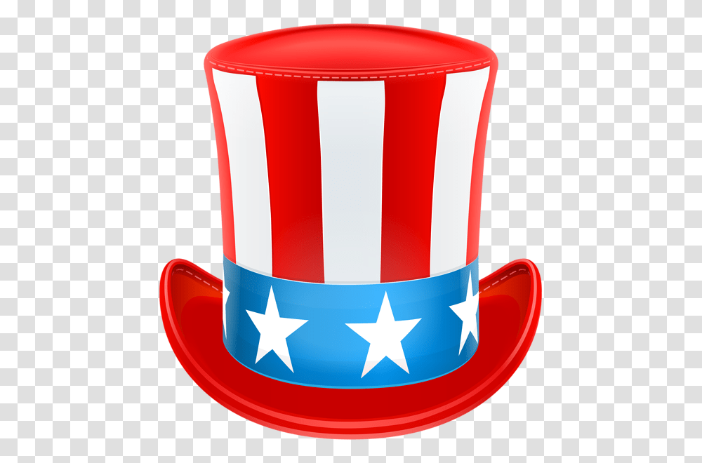 Usa Patriotic Hat Clip Art Image Of July, Apparel, Cowboy Hat, Sombrero Transparent Png