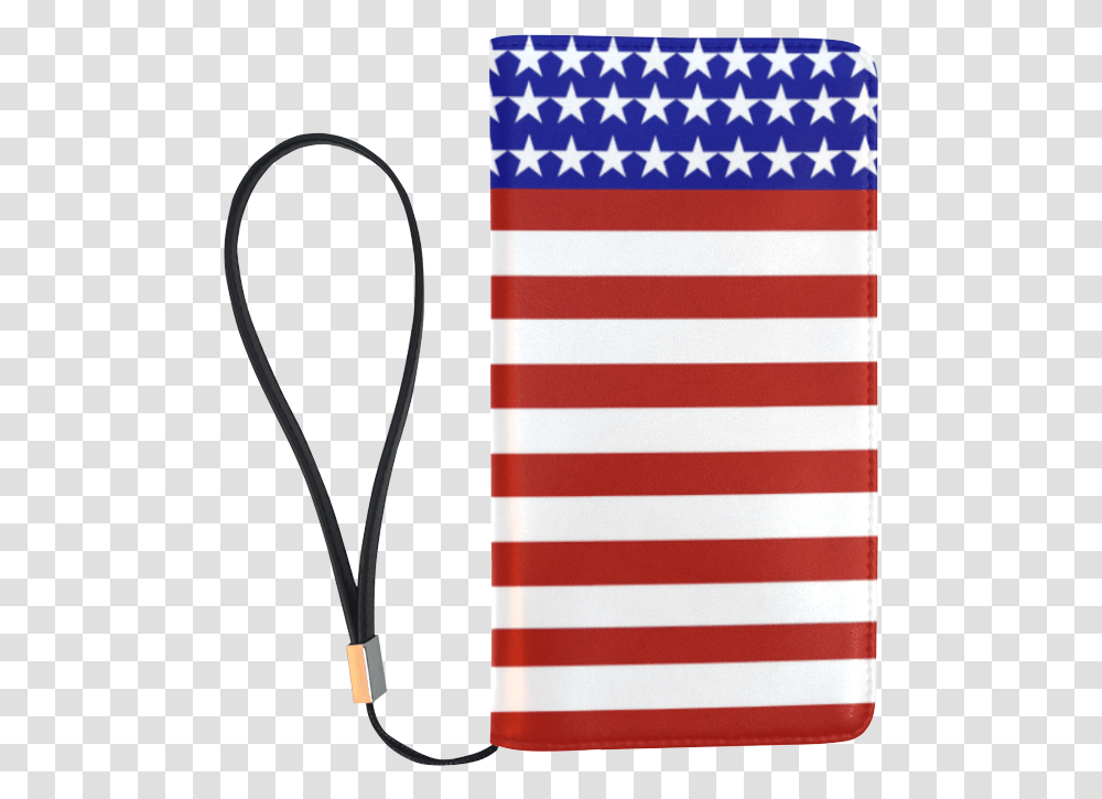 Usa Patriotic Stars Amp Stripes Men's Clutch Purse Model Flag Of The United States, American Flag, Bow Transparent Png