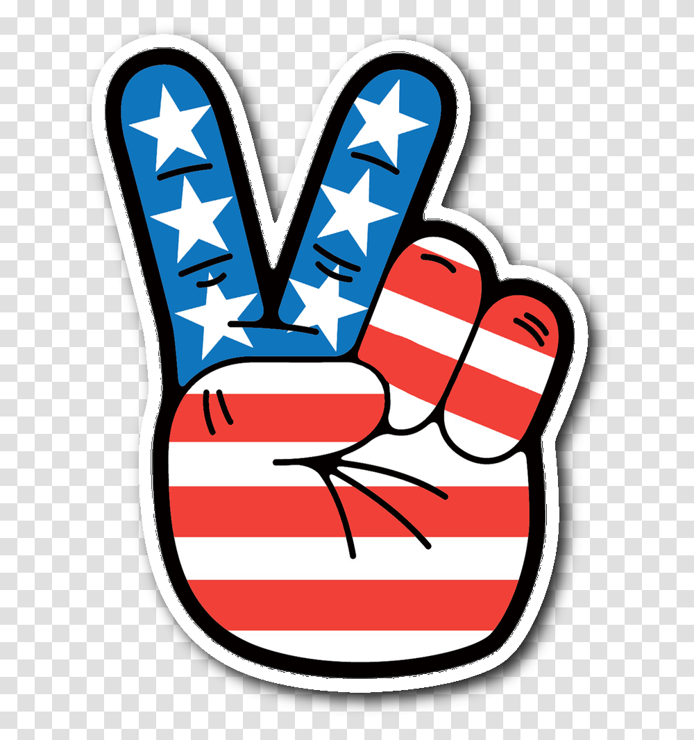 Usa Peace Sign, Hand, Dynamite, Bomb, Weapon Transparent Png
