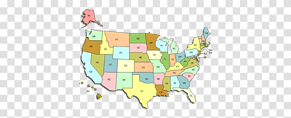 Usa Show Caves Cool States To Visit, Map, Diagram, Plot, Atlas Transparent Png