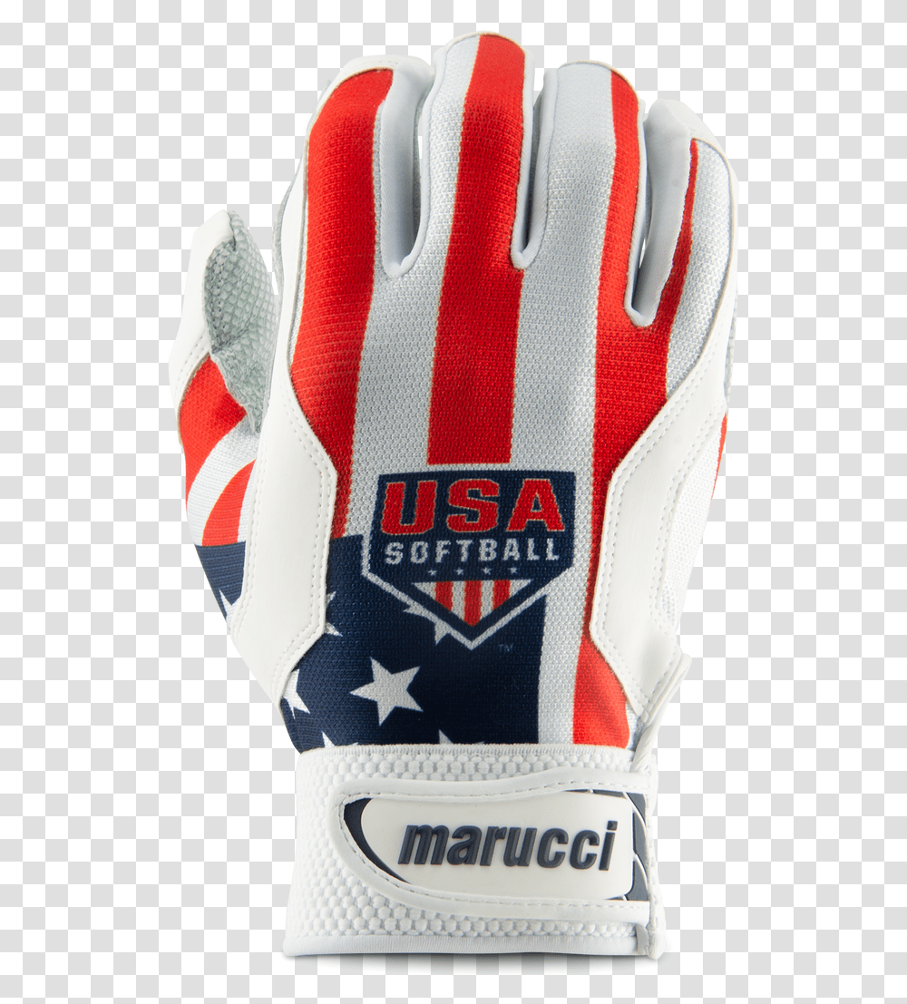 Usa Softball Stars And Stripes Batting Gloves Football Gear, Apparel, Team Sport, Sports Transparent Png