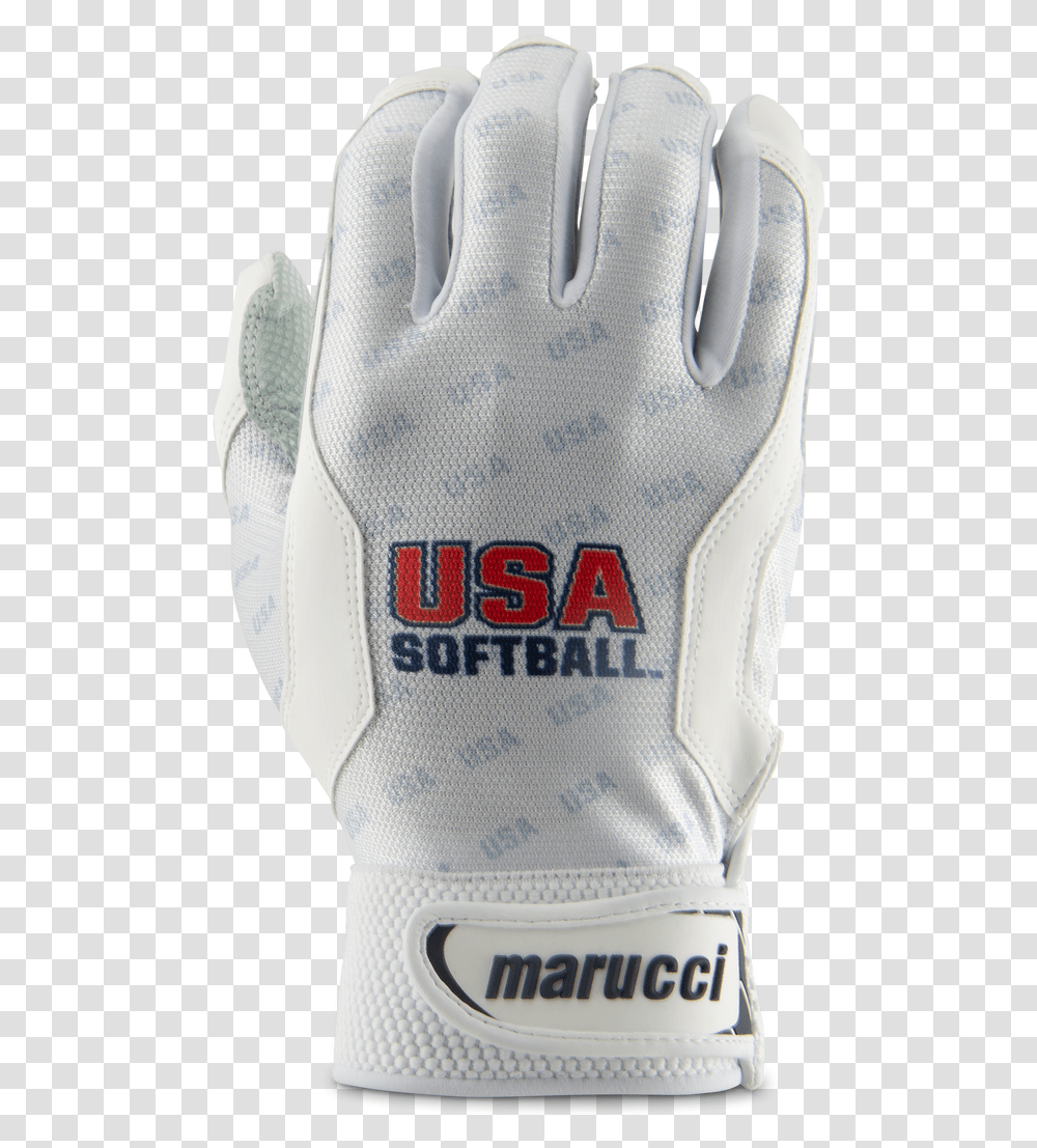 Usa Softball White Batting Gloves Football Gear, Apparel, Team Sport, Sports Transparent Png