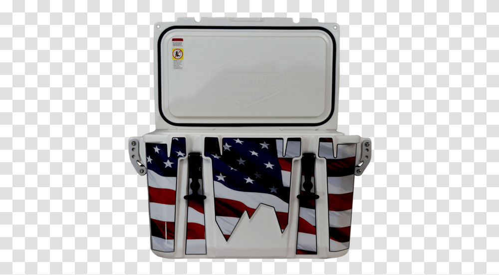 Usa Stars Amp Stripes Companion Lid Open Messenger Bag, Truck, Vehicle, Transportation, Cooler Transparent Png