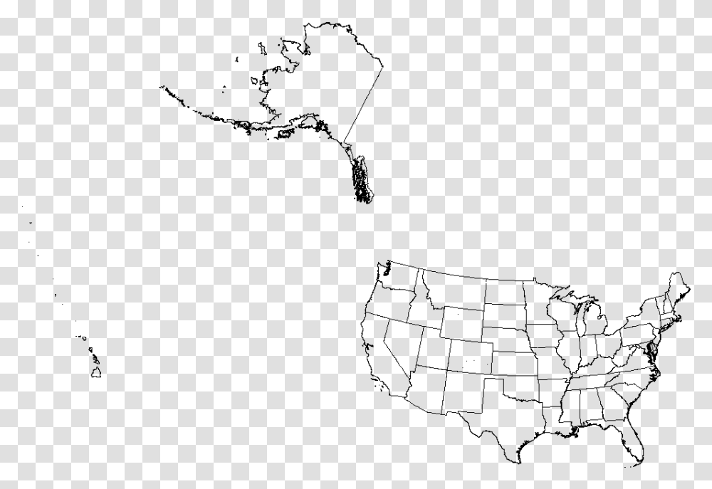 Usa State Boundaries 1000 United States Northern Great Plains, Plot, Drawing, Diagram Transparent Png
