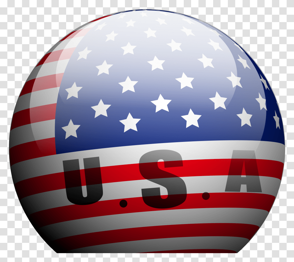 Usa, Flag, Balloon, Baseball Cap Transparent Png