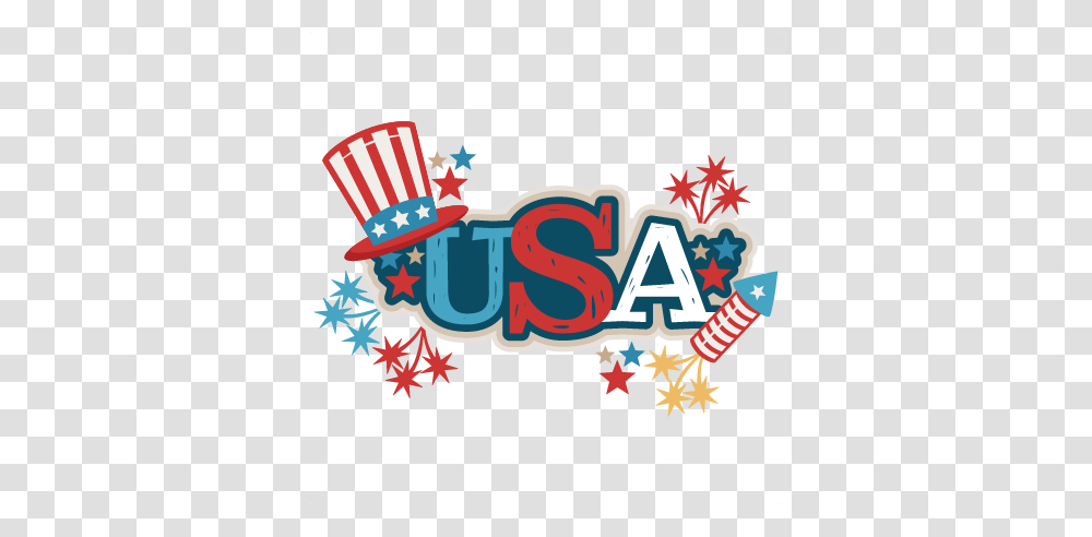 Usa Title Scrapbook Cute Clipart For Silhouette, Logo, Dynamite Transparent Png