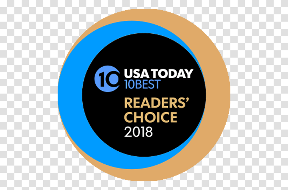 Usa Today Readers Choice 2018, Label, Logo Transparent Png