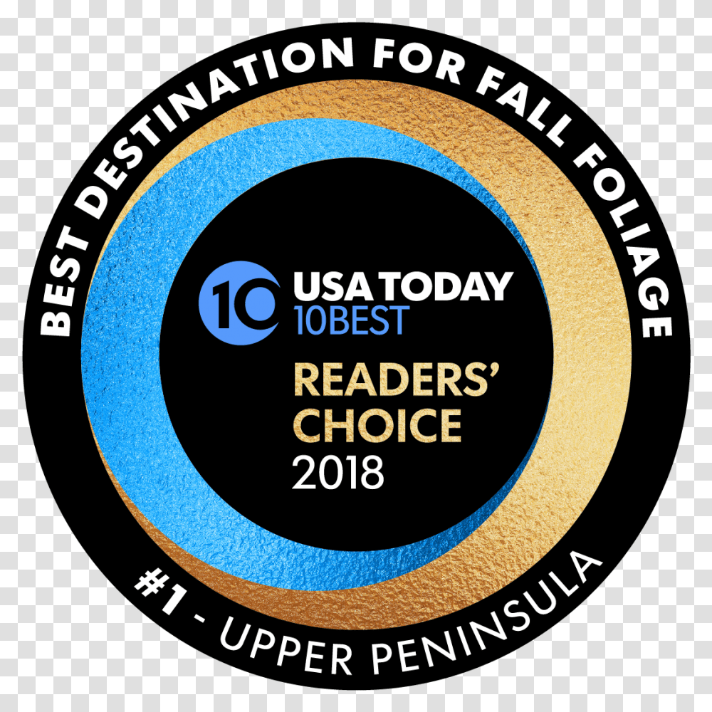 Usa Todays Readers Choice Up Michigan Northeastern Clinton Central School, Label, Text, Logo, Symbol Transparent Png