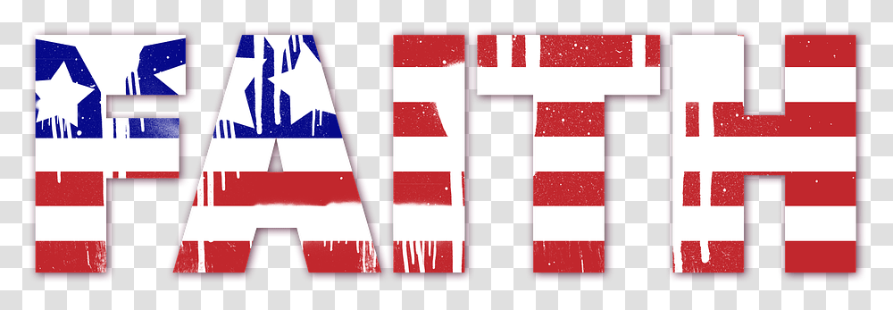 Usa Us Flag Faith Spray Paint Patriotic American American Flag Faith, Label, Word, Home Decor Transparent Png