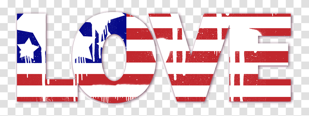 Usa Us Flag Love Spray Paint Patriotic America Usa Love, Label, Word Transparent Png