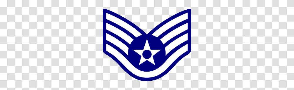 Usaf Air Force Staff Sergeant Rank E Decal, Star Symbol, Logo, Trademark Transparent Png