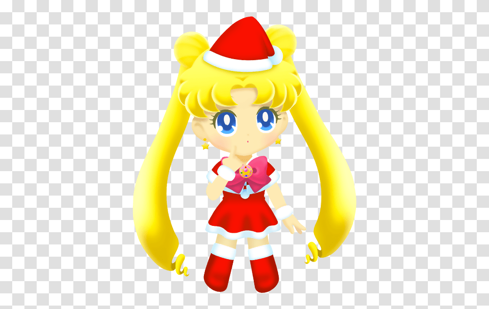Usagi Tsukino Santa Sailor Moon Drops Wiki Fandom Christmas Sailor Moon, Doll, Toy, Snowman, Winter Transparent Png