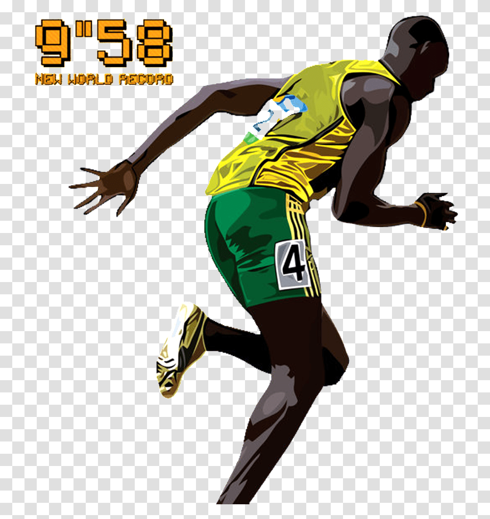 Usain Bolt Photo Usain Bolt Vector Art, People, Person, Team Sport, Football Transparent Png