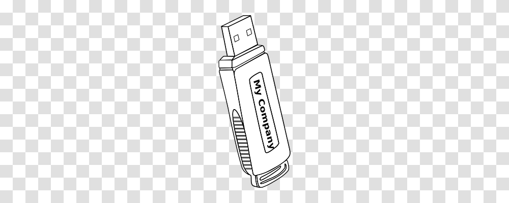 Usb Technology, Bottle, Label Transparent Png