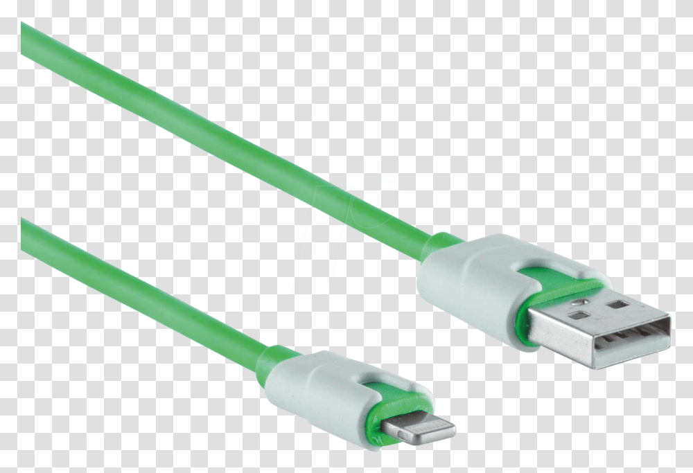 Usb A Connector To Lightning Connector Green 2 M Usb Cable, Seesaw, Toy Transparent Png