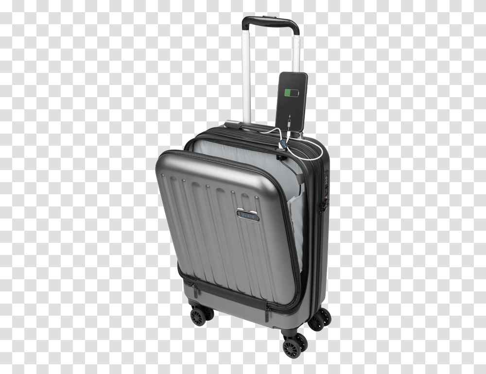 Usb Connect Maleta De Sulema Brand Maletas, Luggage, Suitcase Transparent Png
