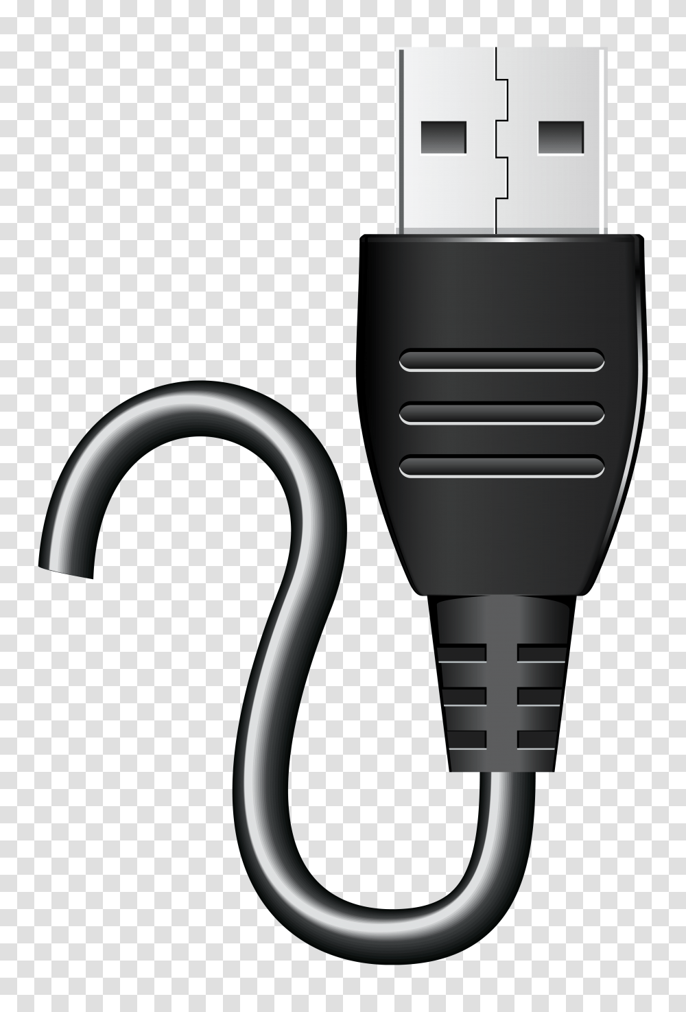 Usb Connector Clipart, Adapter, Electronics, Blow Dryer, Appliance Transparent Png