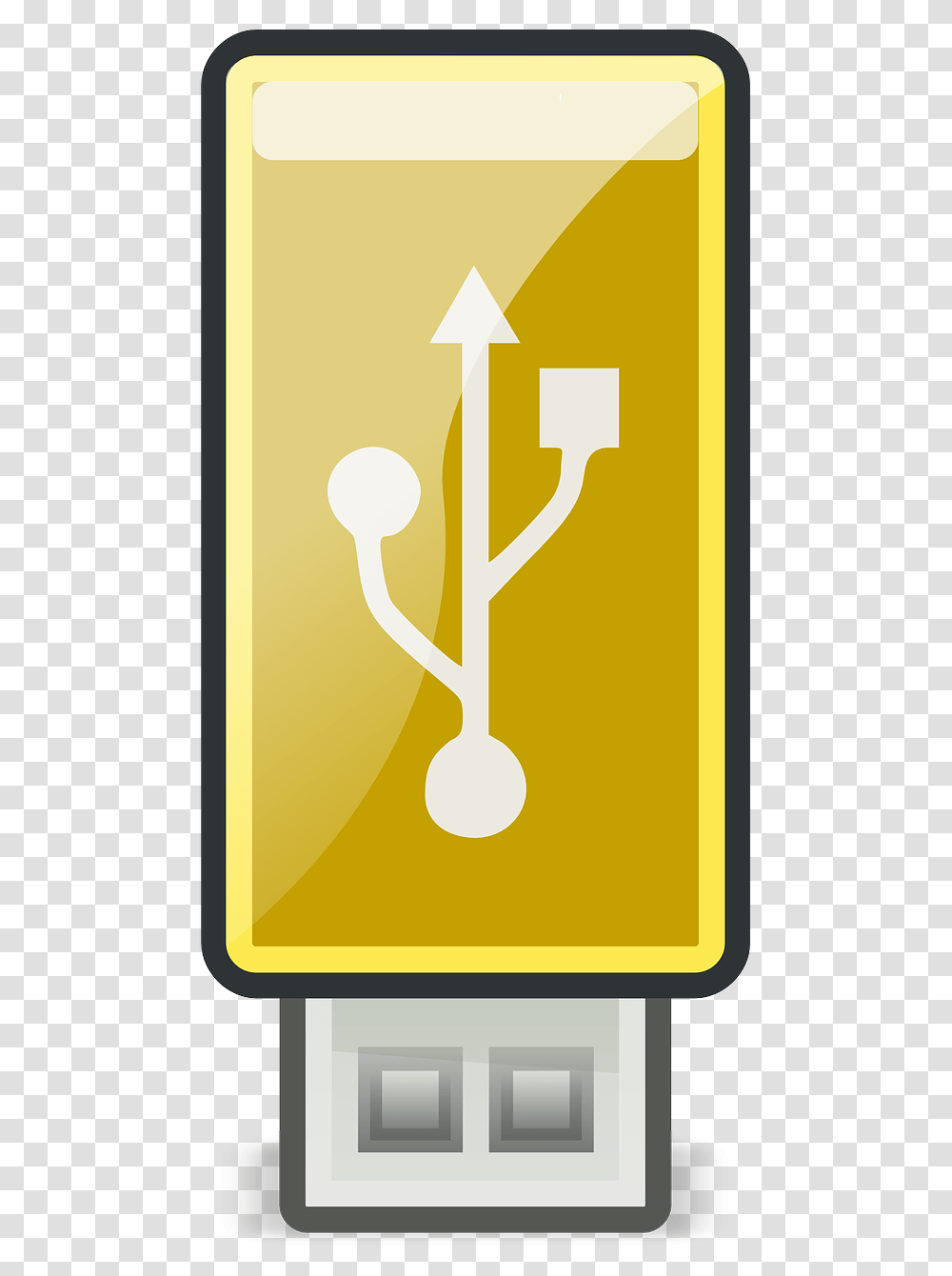 Usb Icon, Cutlery, Light, Lamp Post Transparent Png