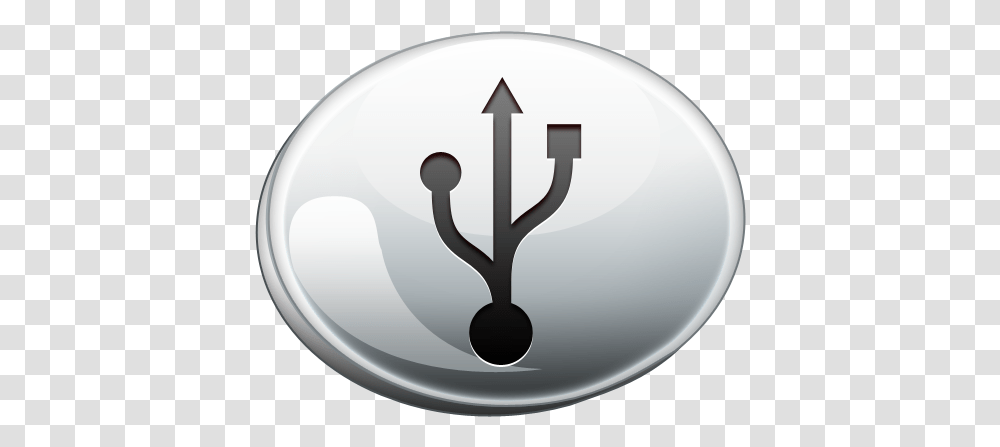 Usb Icon Ico Or Icns Free Vector Icons Clip Art, Symbol, Emblem, Weapon, Weaponry Transparent Png