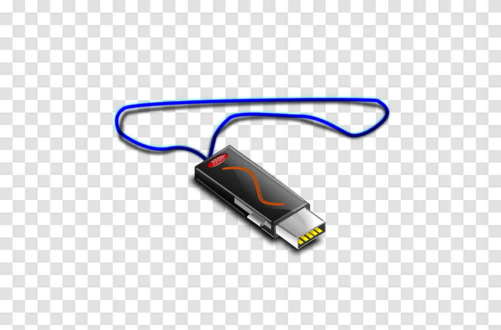 Usb Stick Clipart For Web, Adapter, Smoke Pipe, Cable, Light Transparent Png