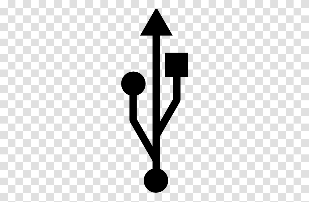 Usb Symbol Clip Art Free Vector, Shovel, Tool, Cross, Logo Transparent Png