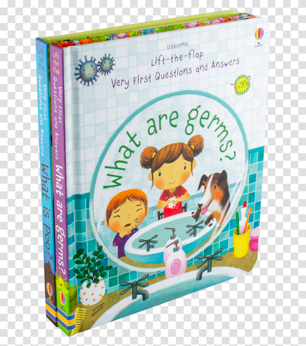 Usborne Lift The Flap Very First Questions And Answers Cartoon, Label, Food, Dish Transparent Png