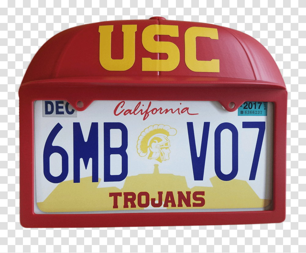 Usc Usc Logo California License Plate, Vehicle, Transportation, Label Transparent Png
