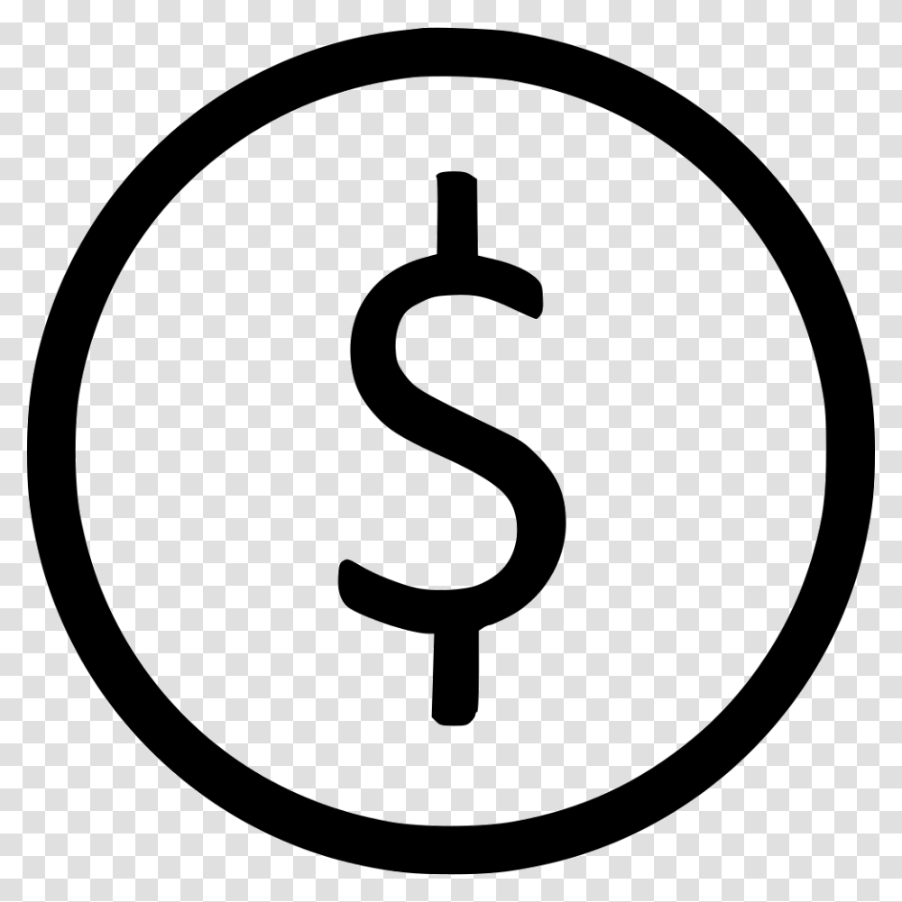 Usd Dollar Value Exchange Money Money Sign Black And White, Number, Stencil Transparent Png