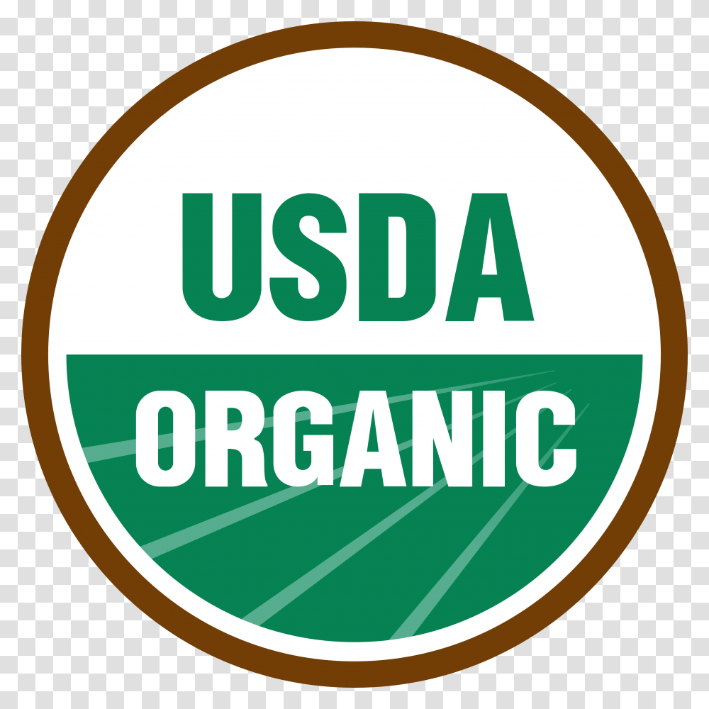 Usda Organic Logo Seal Usda Organic, Label, Plant, Outdoors Transparent Png