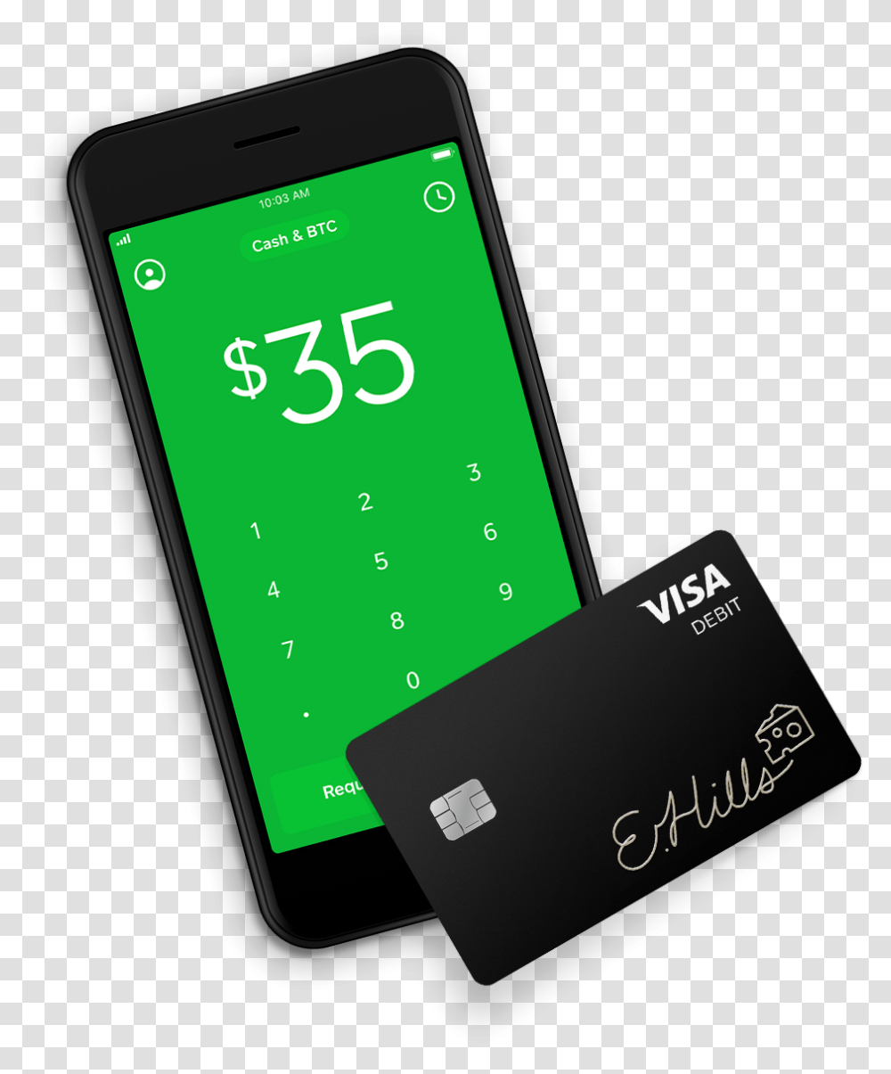 Use Cash App Card, Mobile Phone, Electronics, Cell Phone Transparent Png