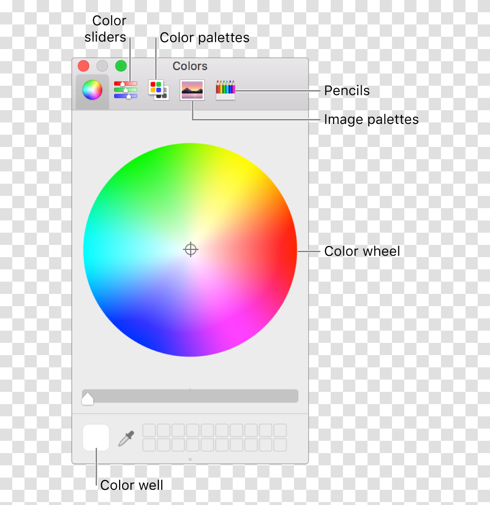 Use Colors In Documents Apple Palaikymas Apple Colors Window, Diagram, Plot, Sphere, Text Transparent Png