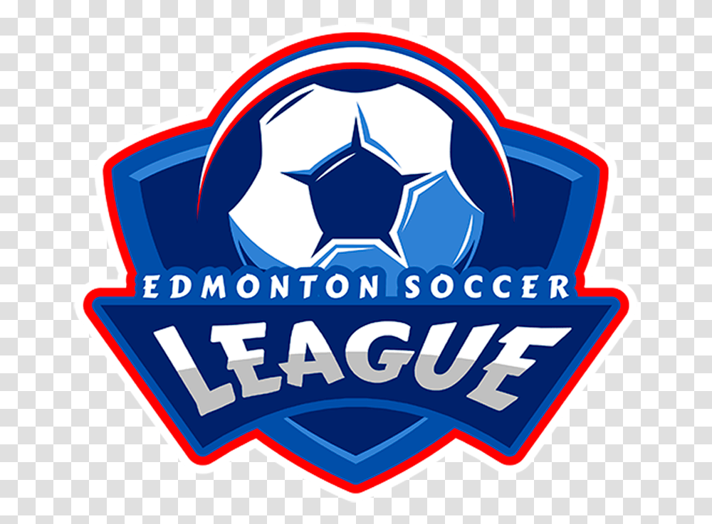 Use Placeits Soccer Logo Maker To Make 7 Side Football Logo, Symbol, Trademark, Soccer Ball, Team Sport Transparent Png