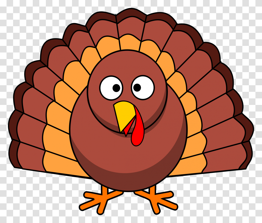 Use These Turkey Vector Clipart Thanksgiving Turkey Cartoon, Bird, Animal, Fowl, Poultry Transparent Png