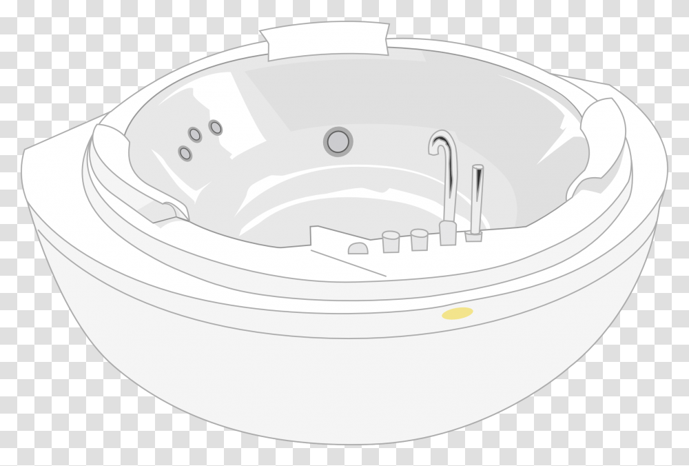 Use This Clip Art On Your, Tub, Jacuzzi, Hot Tub, Bathtub Transparent Png