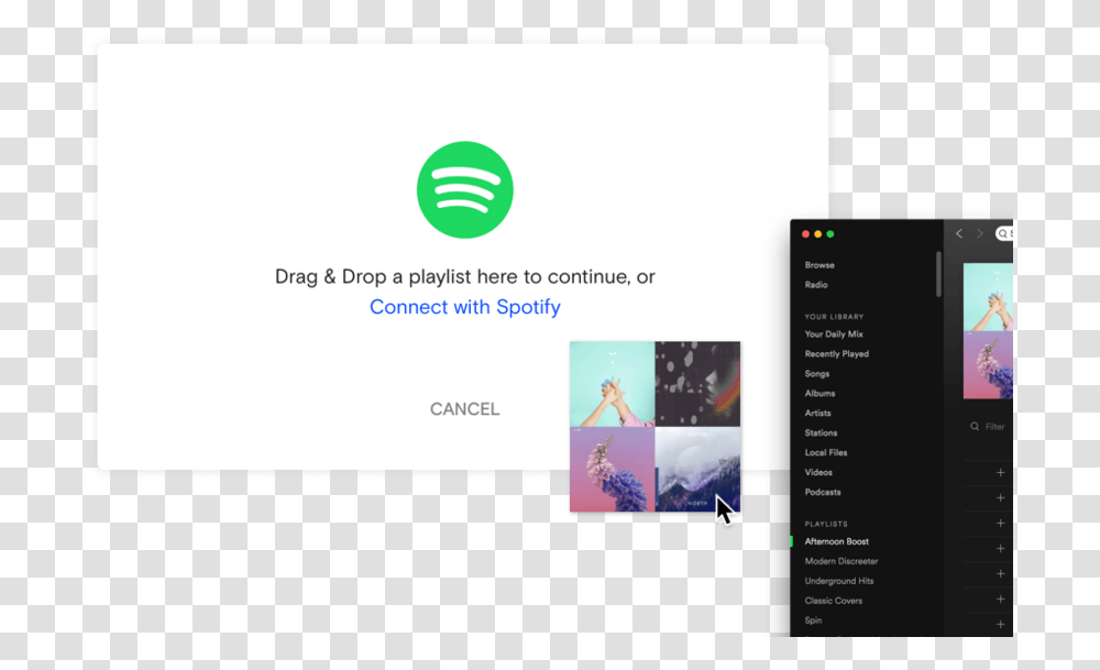Use Your Own Spotify Playlists, File, Person, Human, Business Card Transparent Png