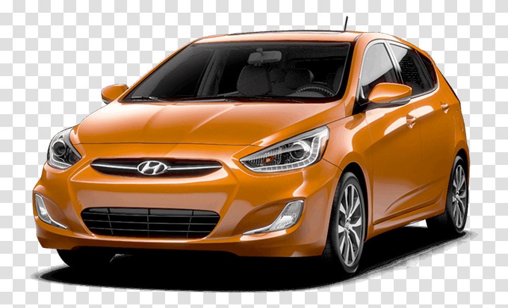 Used Car Black Hyundai Accent 2017, Vehicle, Transportation, Sedan, Sports Car Transparent Png