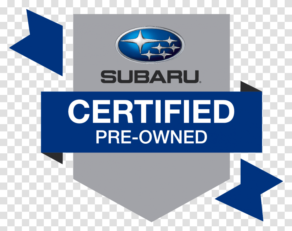Used Car Warranty Types Subaru Certified Pre Owned, Logo, Symbol, Text, Label Transparent Png