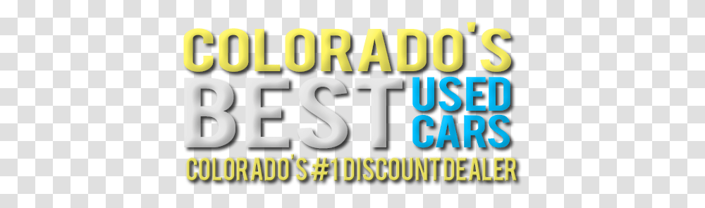 Used Cars Colorado Springs Co & Trucks Logo, Text, Number, Symbol, Transportation Transparent Png