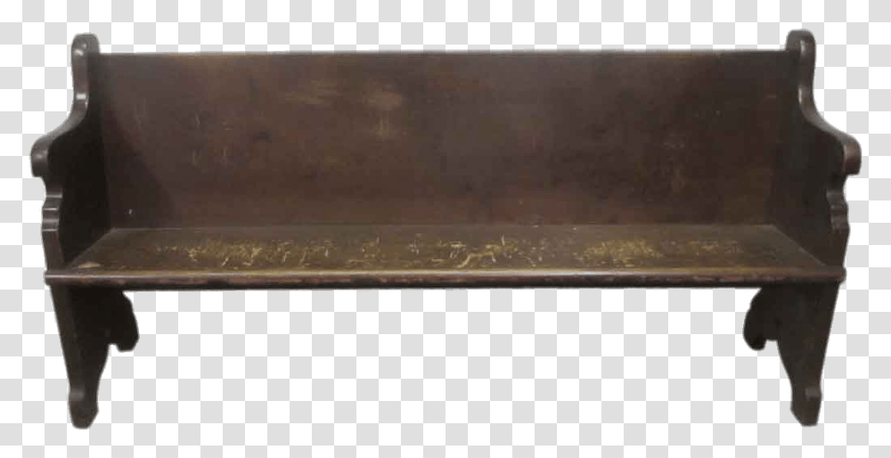 Used Church Pew Bench, Painting, Furniture, Weapon Transparent Png