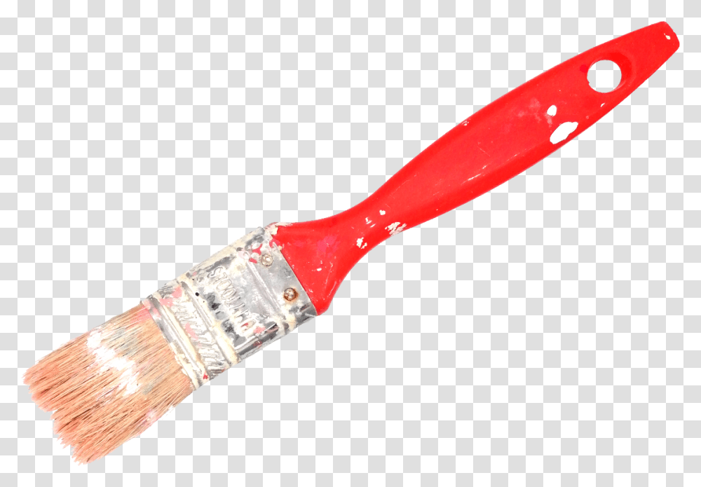 Used Paint Brushes 1 Paint Brush, Tool, Toothbrush Transparent Png