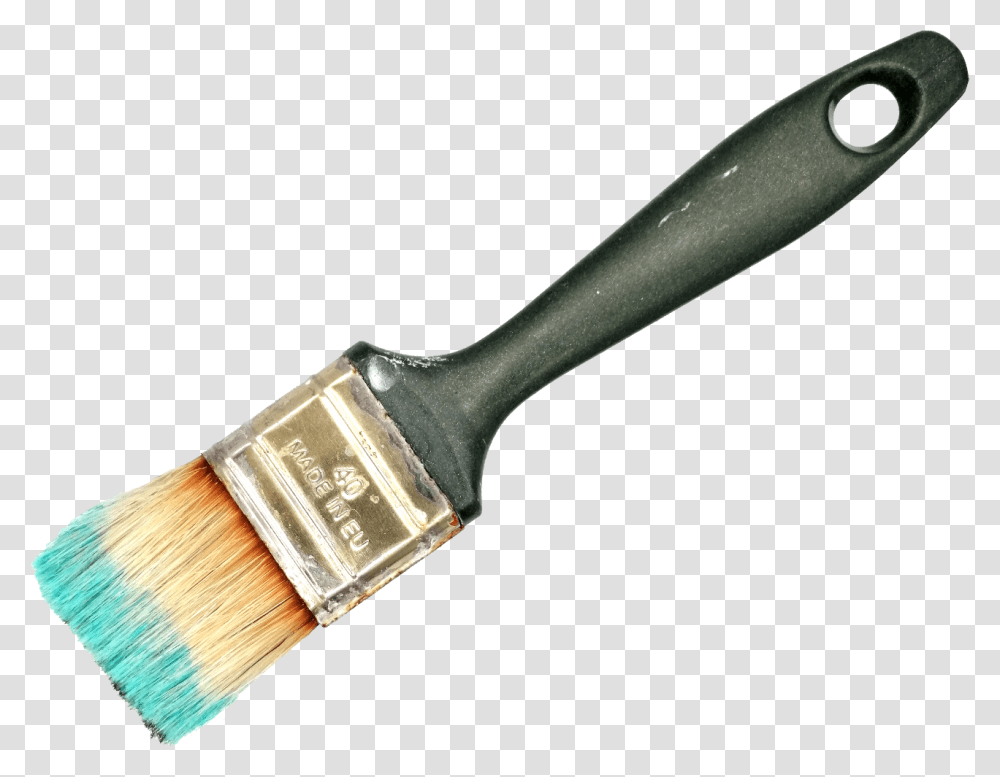 Used Paint Brushes 4 Paint Brushes, Tool, Toothbrush, Knife, Blade Transparent Png